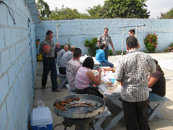 Fish Tacos at Casa Hogar 5 Amigos baja california, mexico, Vicente Guerrero 